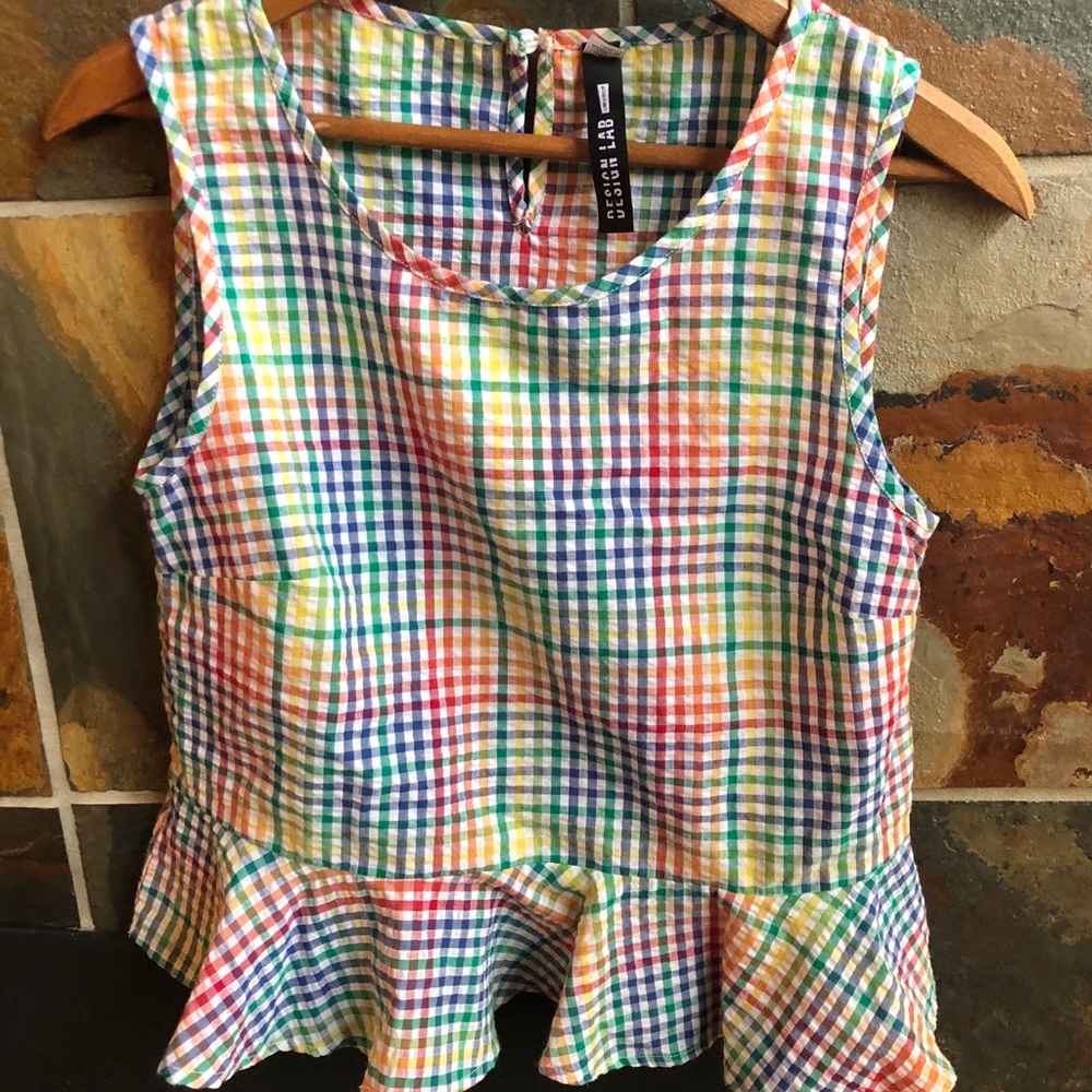 Sz xs lord and Taylor design lab peplum top